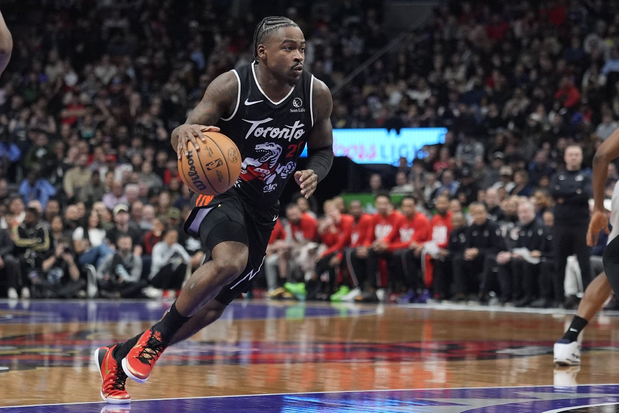 谢德6中1&三分4中0！巴恩斯：我们信任他 继续保持侵略性就好