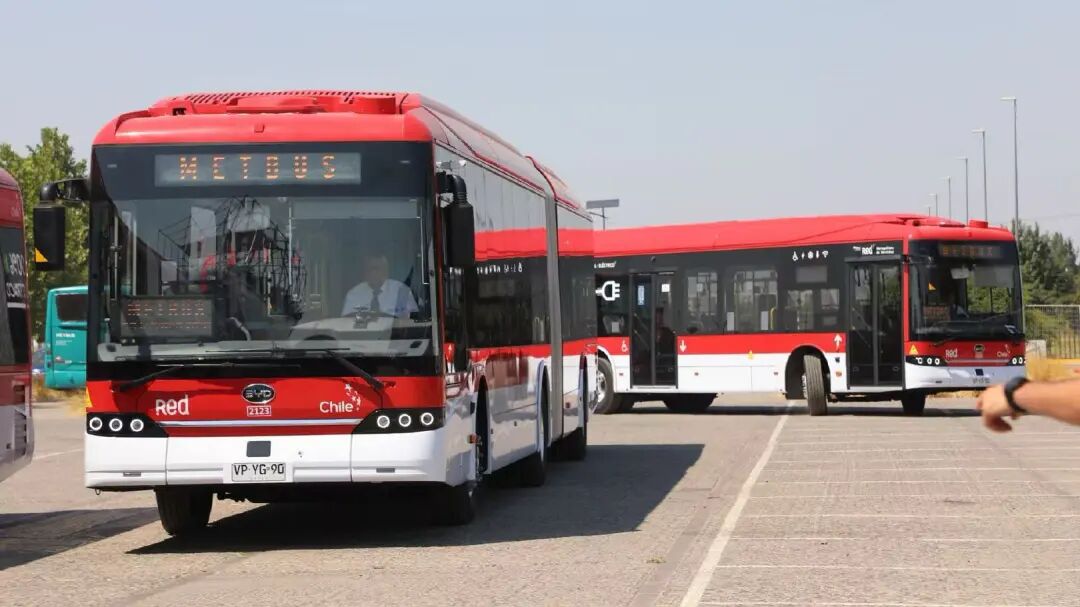 比亚迪新能源客车近期在智利交付