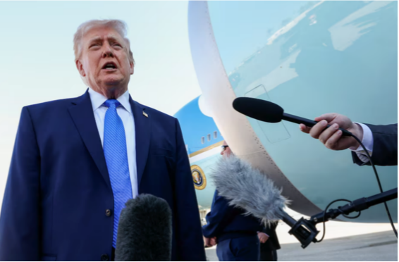 △特朗普表示，美国和伊朗过去一天进行会谈并达成“重大共识”，是否继续行动需要“先观察五天”