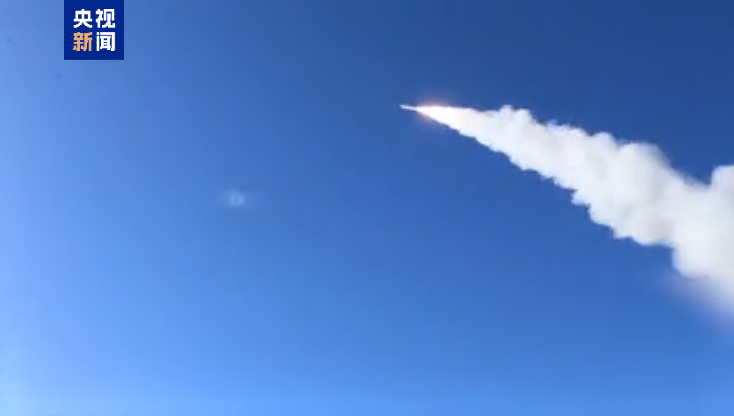 △伊朗公布的“真确高兴-4”第77轮军事活动画面