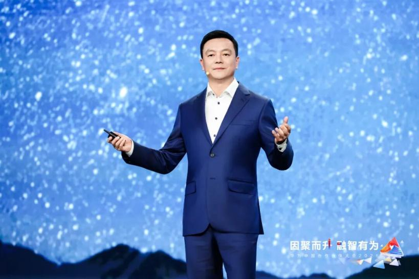 图：华为中国政企业务总裁吴辉