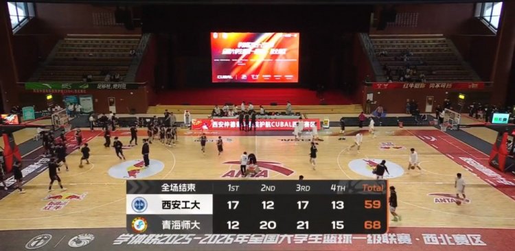 CUBAL女子组1/4决赛-青海师大力克西安工大 郭昱辰21+7