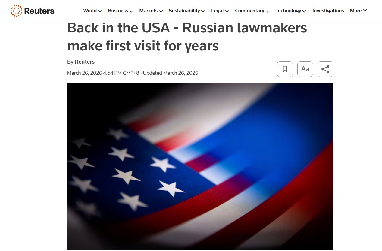 四年多来首次访美 俄议员团能否破冰？