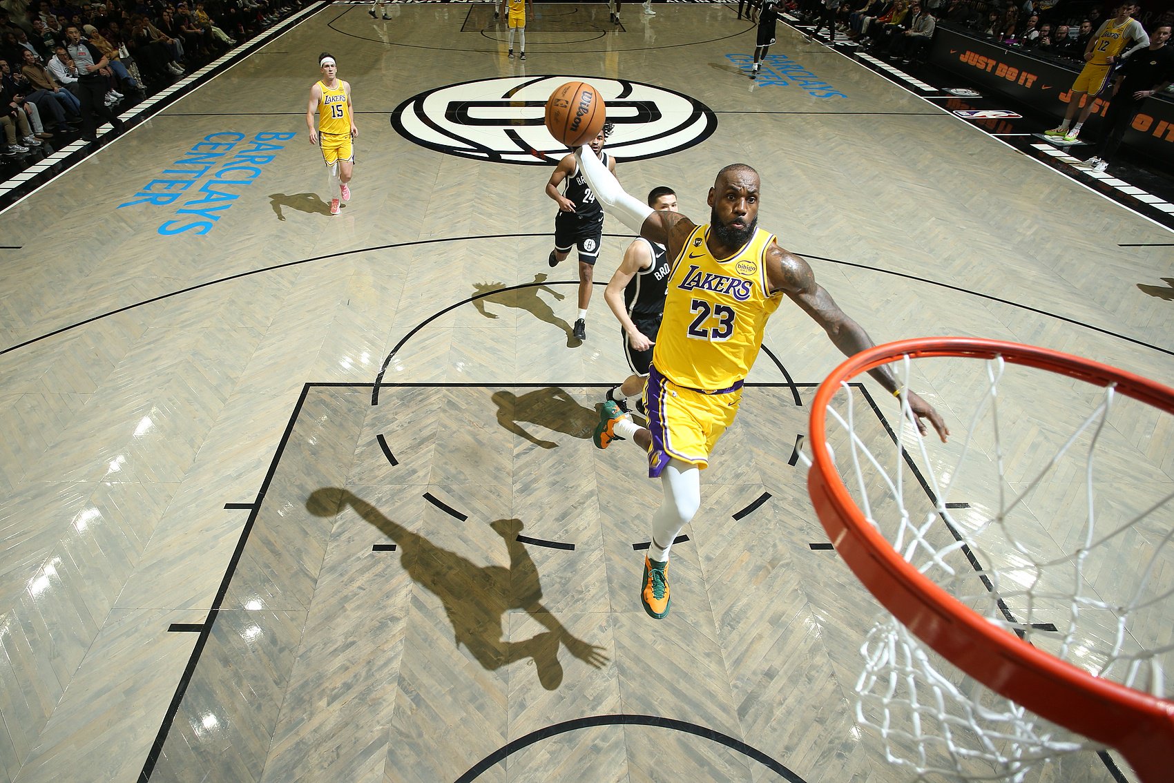 52场扣82个！詹姆斯本赛季19.8%的进球是扣篮 占比生涯新高