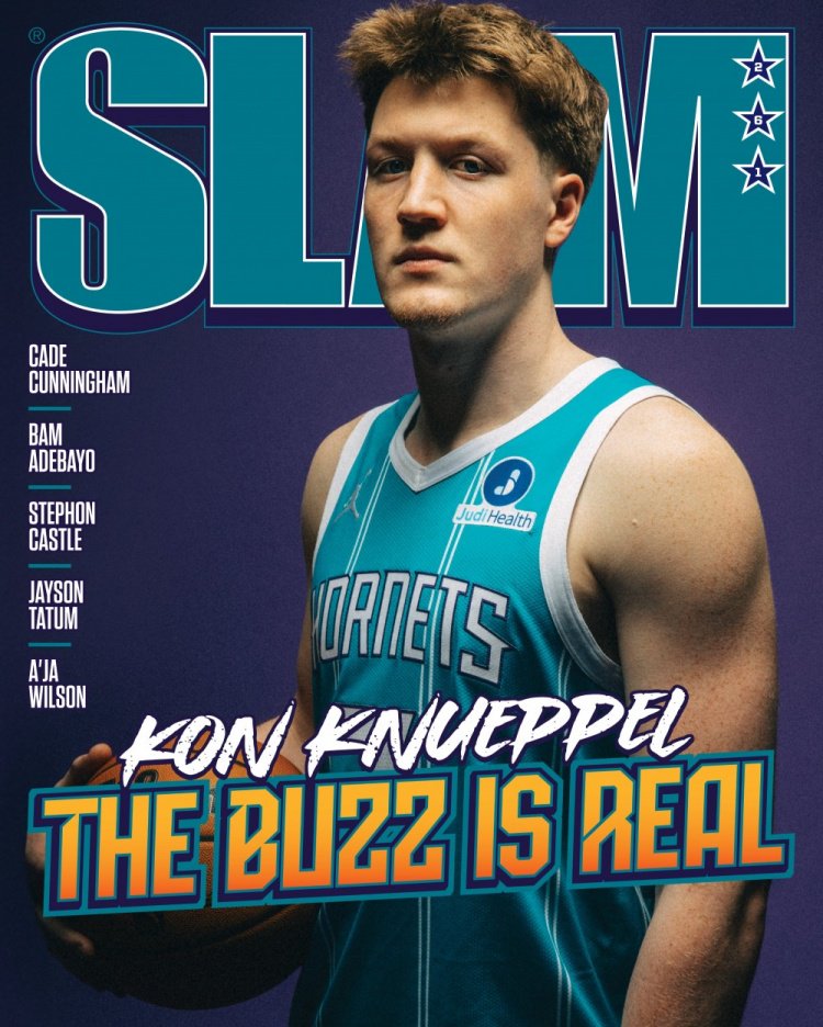 当红炸子鸡！黄蜂4号秀克尼佩尔当选最新一期SLAM杂志封面