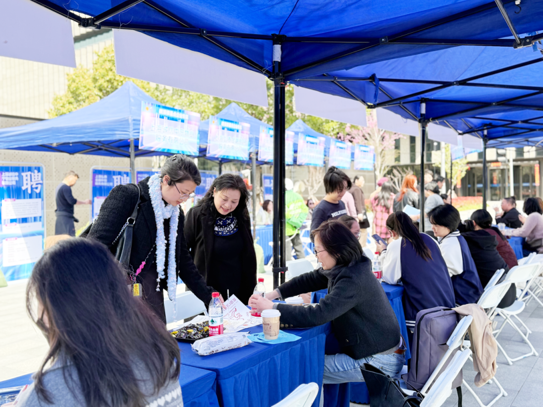 春风送岗暖意浓，普陀这场招聘会助力“菁英”扬帆起航