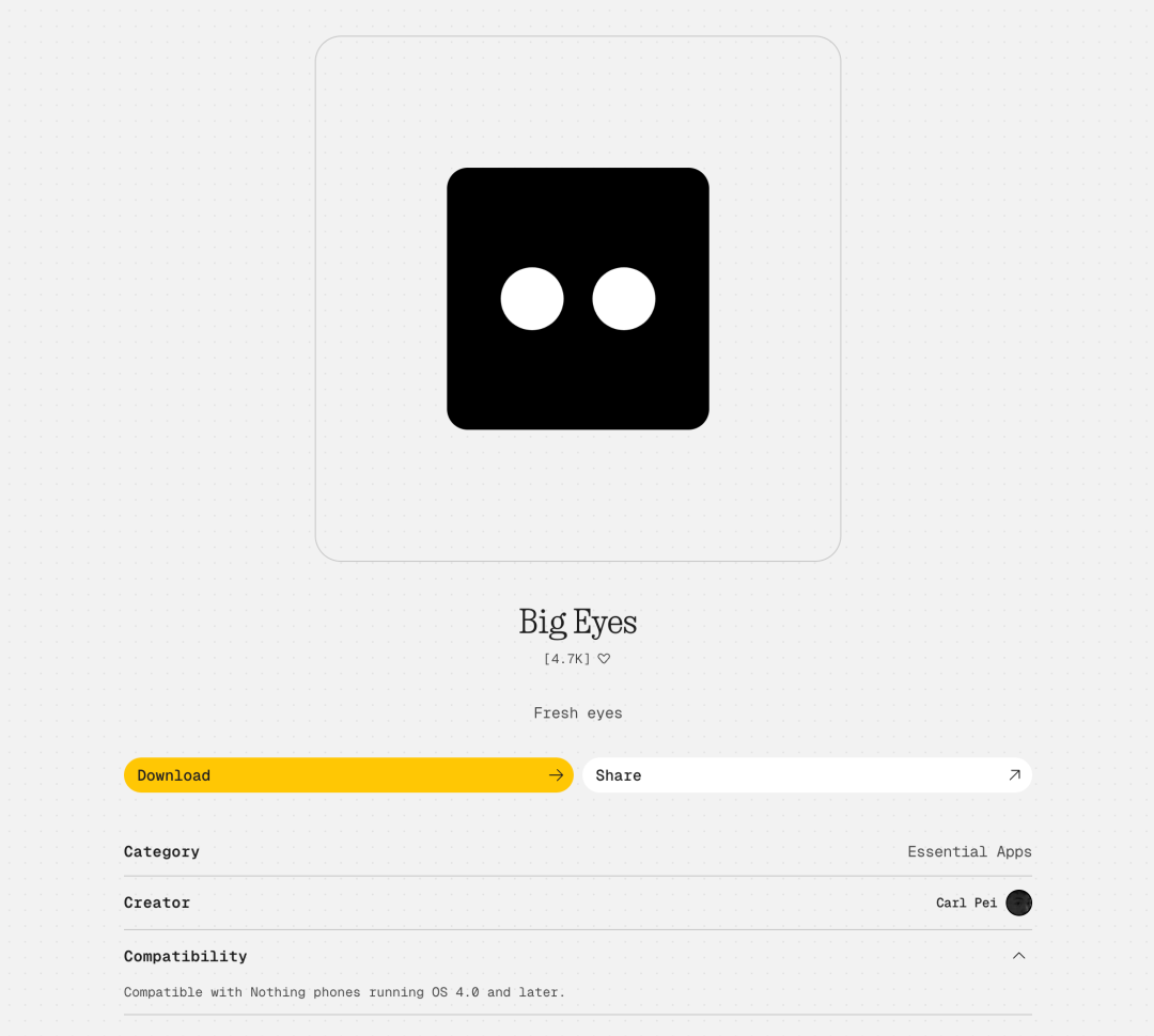 Nothing 创始人在社区上传的插件｜图片来源：极客公园