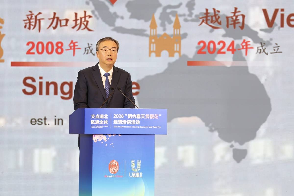 中国国际金融股份有限公司董事长陈亮（湖北日报全媒记者 陈少哲摄）