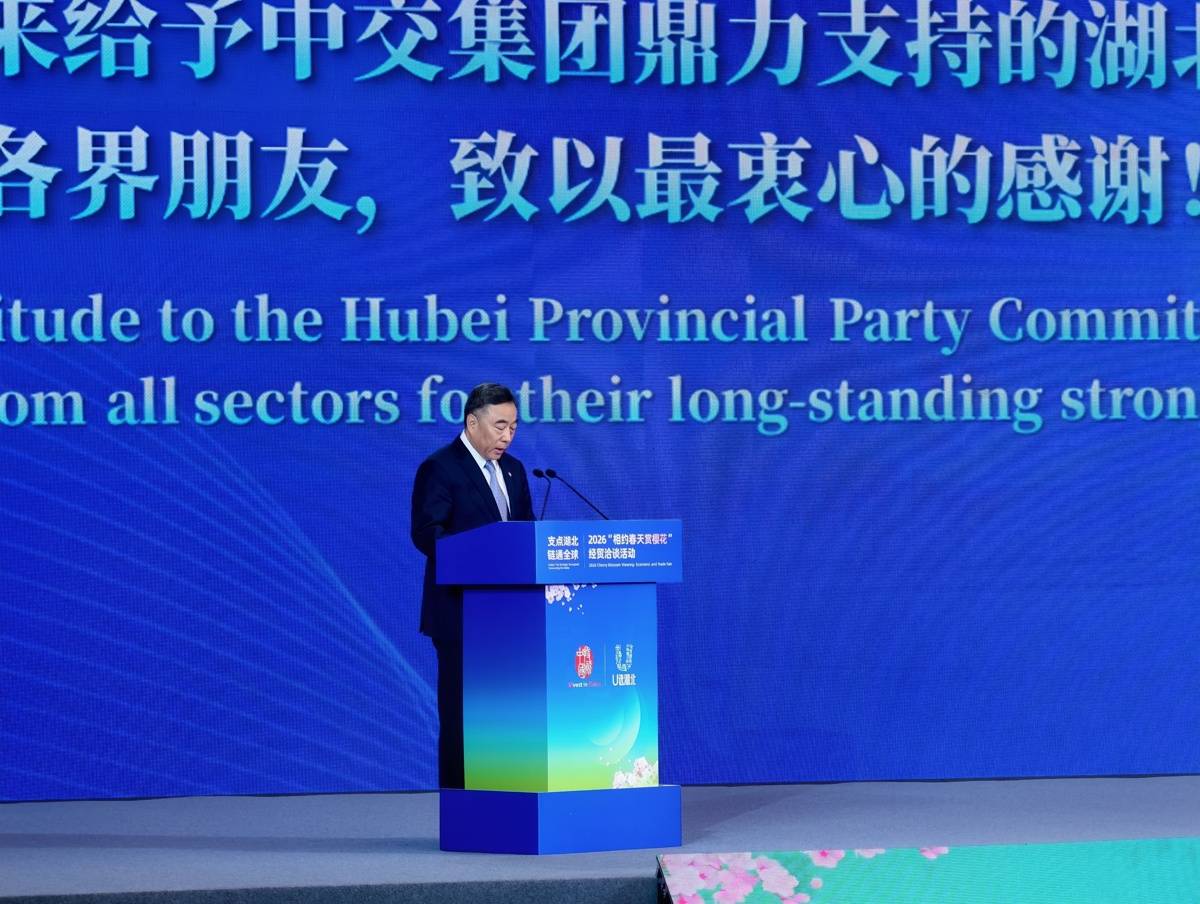 中邦交通诞生集团董事长宋海良（湖北日报全媒记者 张灿摄）