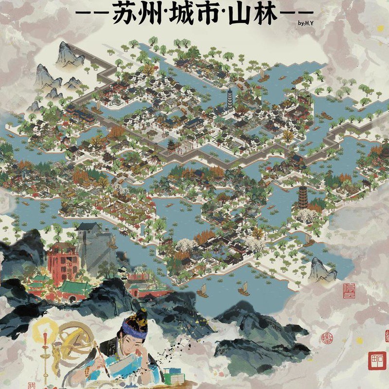 江南百景图:苏州城市山林布局_新浪财经_新浪网