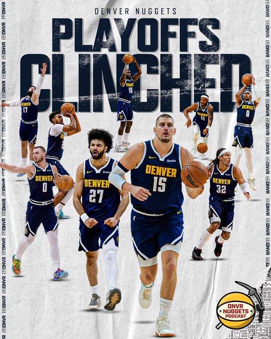 掘金连续8个赛季打进季后赛 现存第二长 仅次于绿军连续12赛季