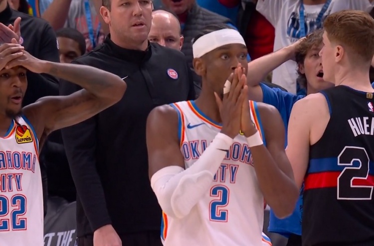 雷霆活塞裁判报告：1次漏判对活塞不利！SGA绝杀进攻犯规吹罚无误