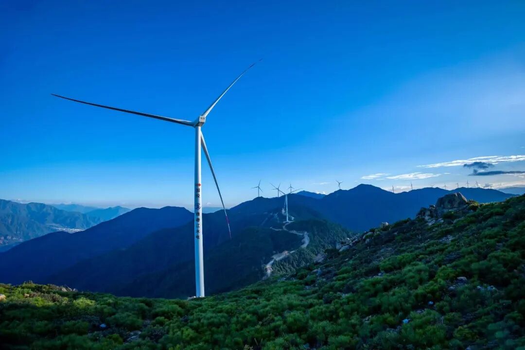 ▲国投集团雅砻江公司腊巴山风电场