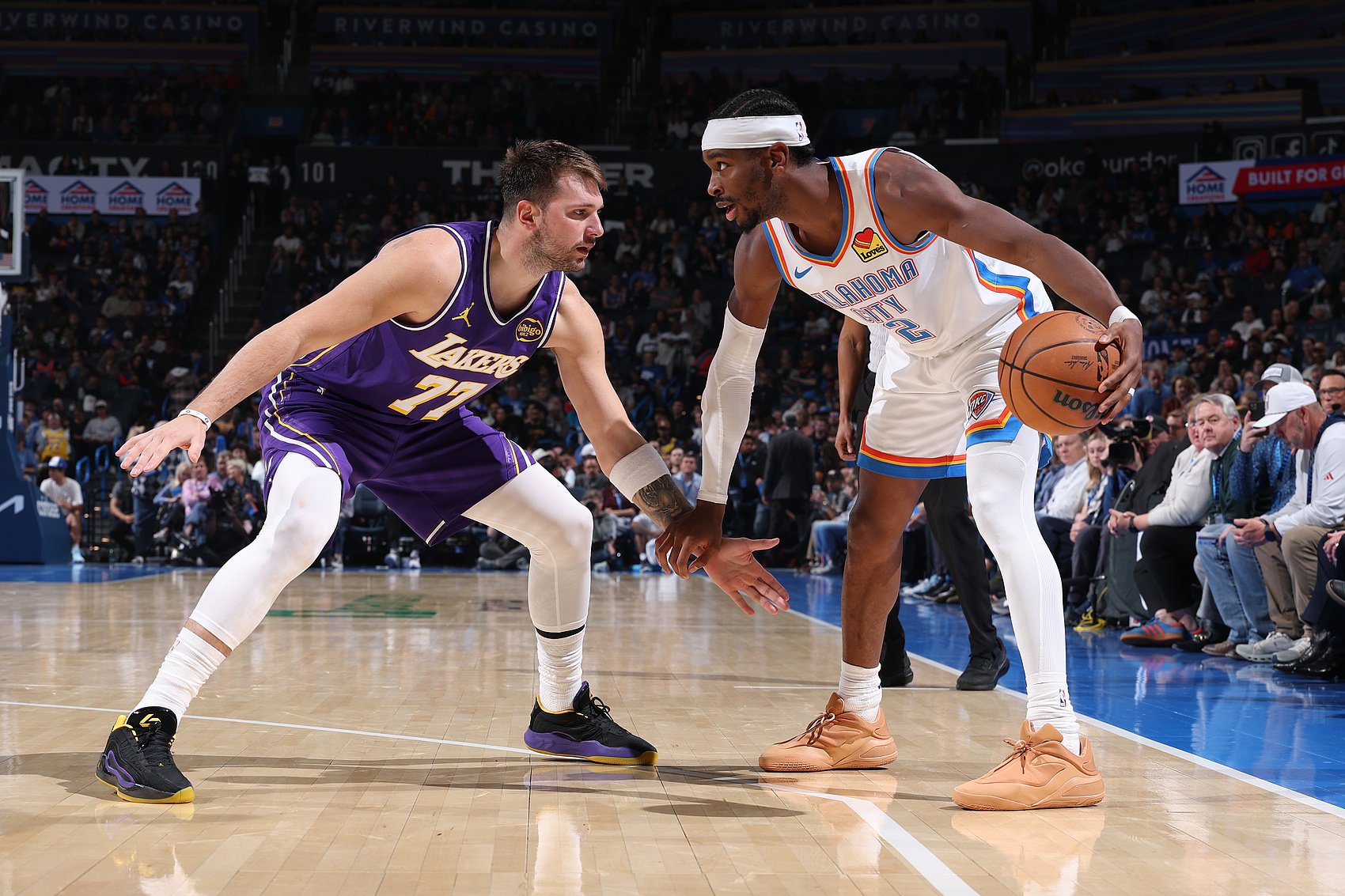 苏群：湖人防SGA突破问题解决不了 这当然不是两队实力的实际差别