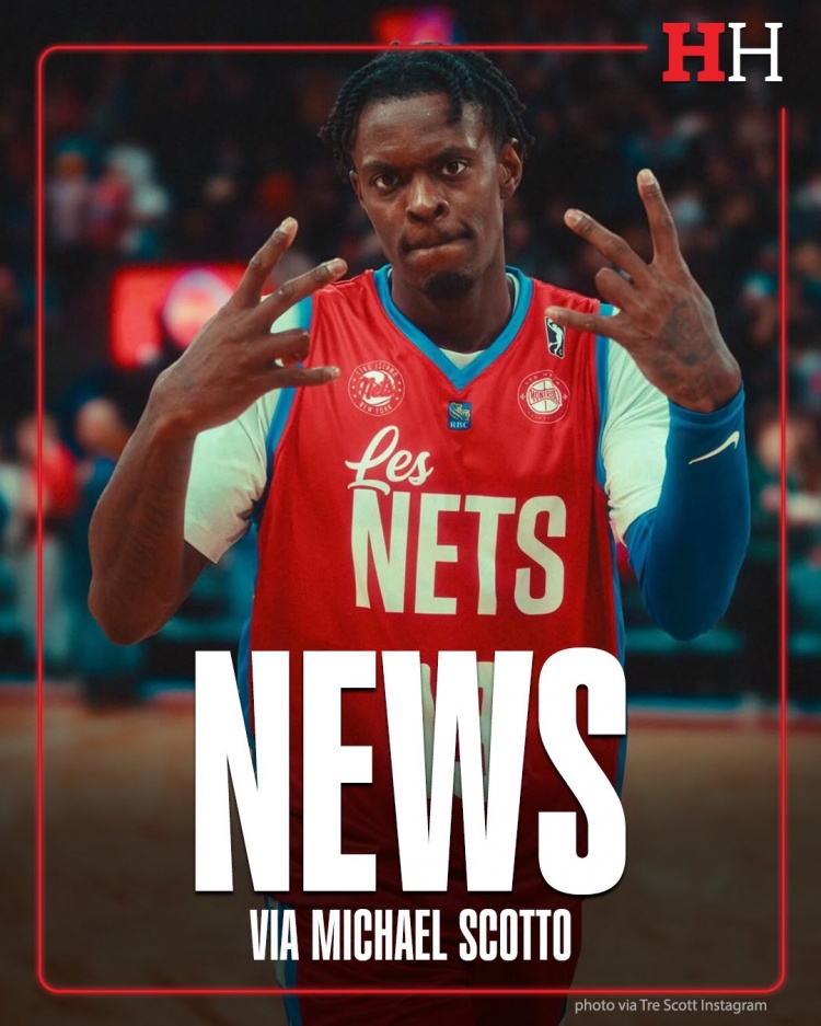 Scotto：篮网将与特雷·斯科特签下一份10天的困难特例合同