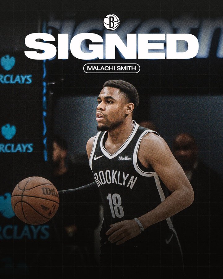 10天合同工转正！Shams：篮网与马拉奇·史密斯签下一份两年合同