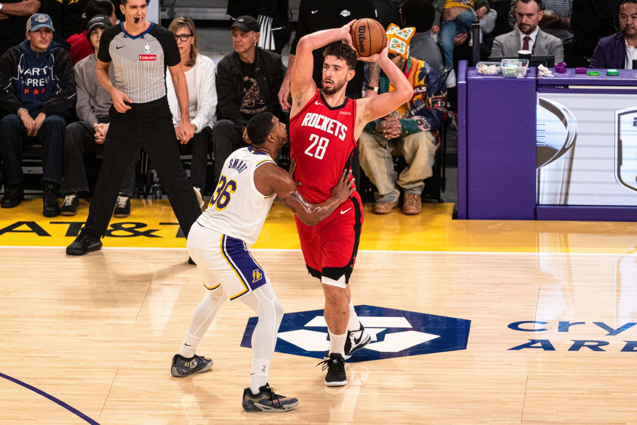 A·史密斯：湖人留在第3打狼队太难了 不如掉到第4打没控卫的火箭