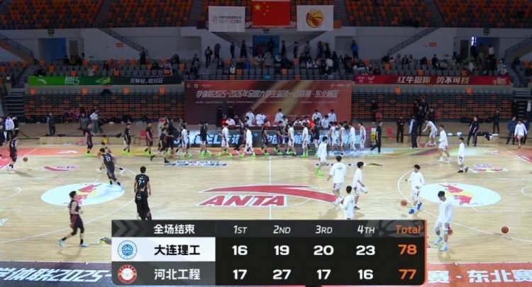 大连理工力克河北工程 张天骐30分 刘铭轩25+5断 王子豪13+12