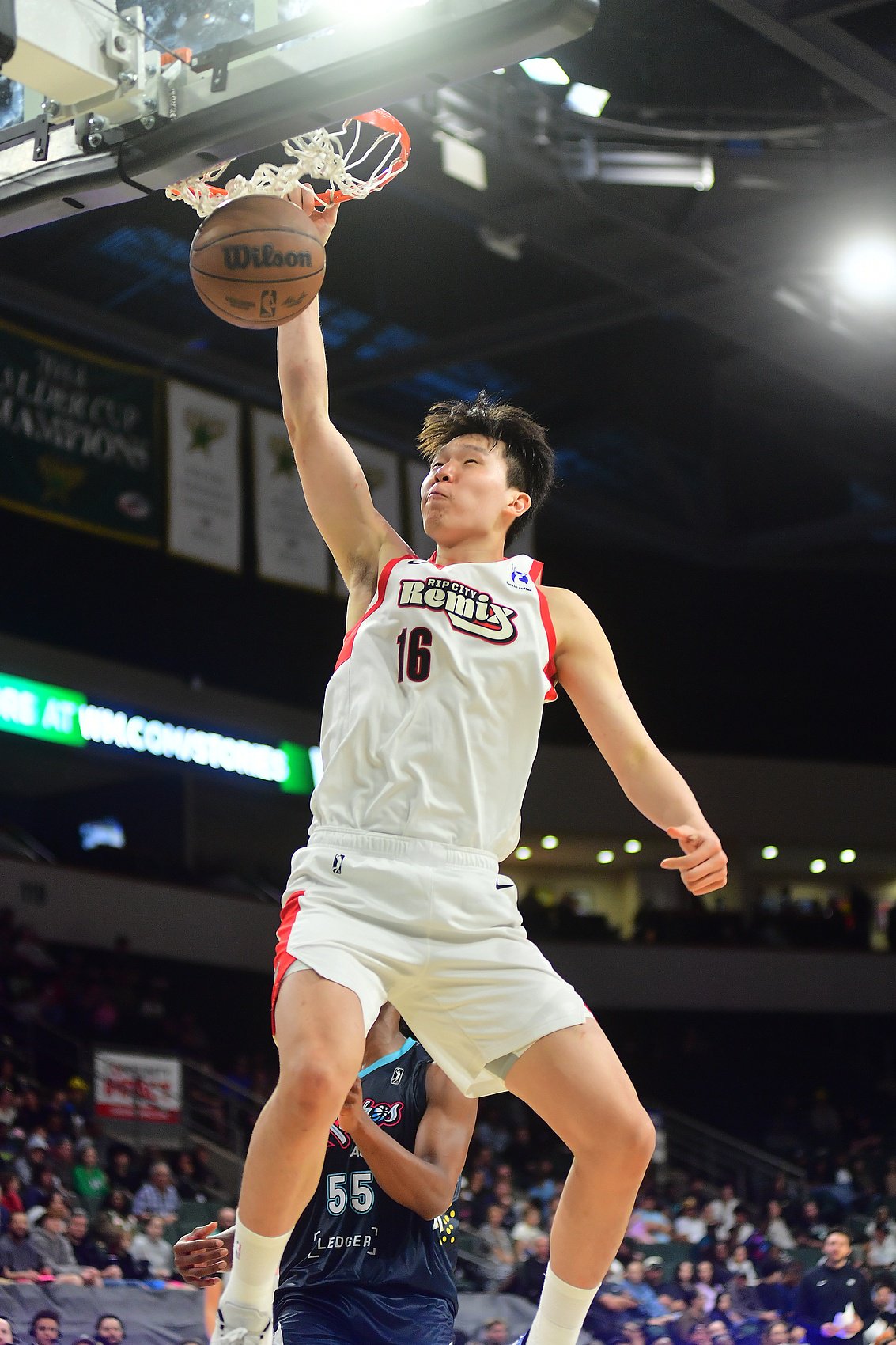 杨瀚森：给自己发展联盟的表现打60分 需要更高更快更强