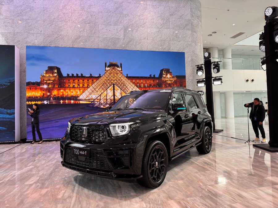 （全新坦克700 Hi4-T，长城冲高21世纪经济报道/摄）