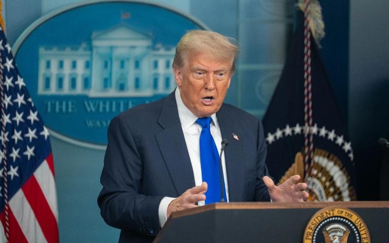 ▲资料图：美国总统特朗普。图/新华社