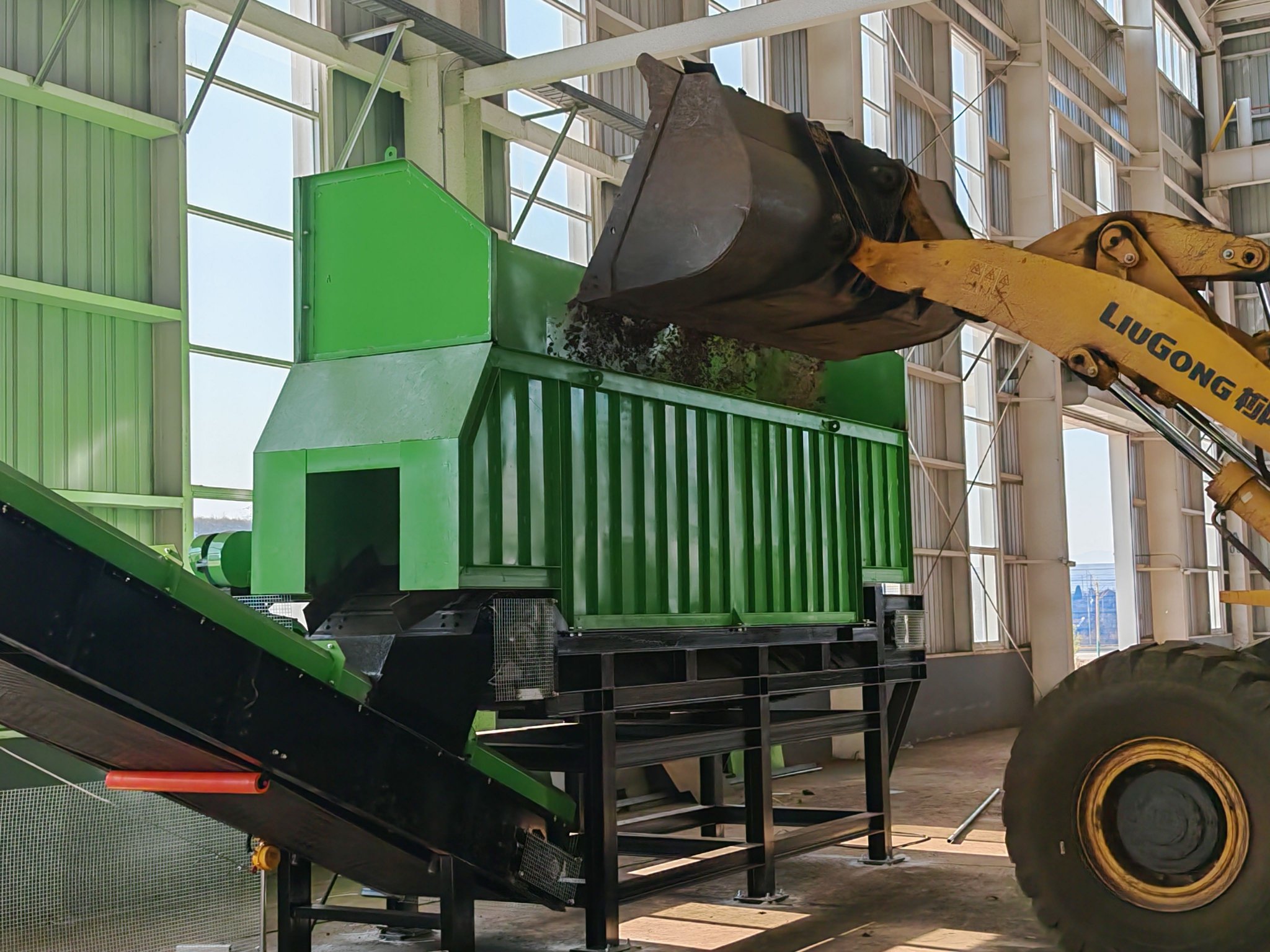 资环链金首条再生钢铁智能分选产线在阳泉公司成功投运。