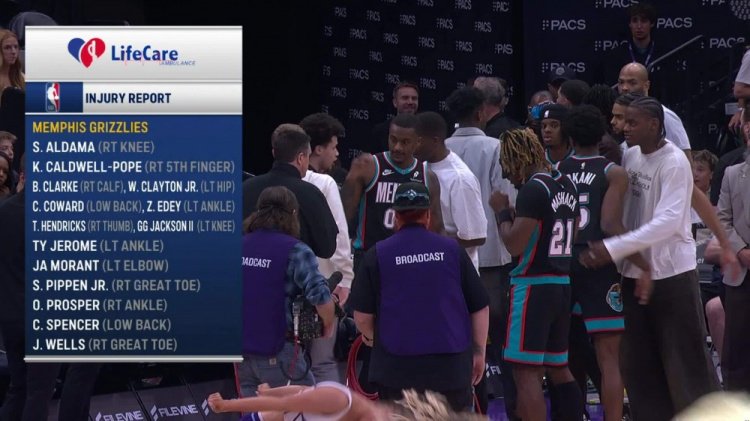 资本家噩梦！灰熊缺阵14人累计薪资高达1.56亿！上场6人才拿82万