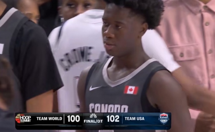 加拿大未来之星！萨德勒18中10空砍全场最高29分加7助 有11次失误