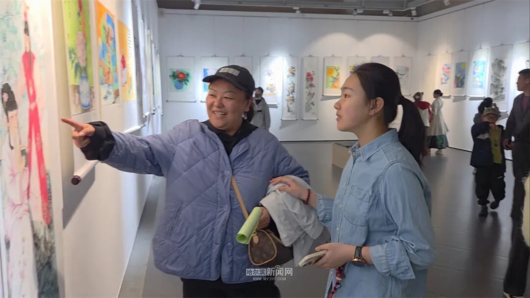 笔墨绘山河，丹青抒少年情丨“锦绣中华”书画展在哈开展，周末带孩子去看→|书画展_新浪财经_新浪网