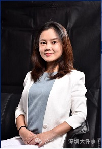 周亚琳于2021年10月被深圳大学商学院聘为客座解释 图：深圳大学商学院