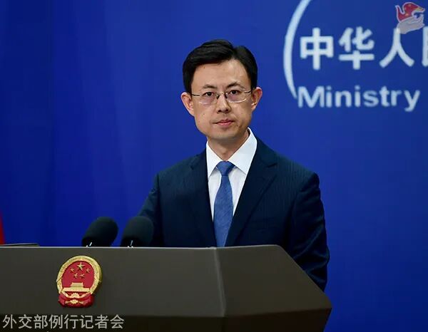 外交部发言人郭嘉昆 资料图。图源：外交部网站