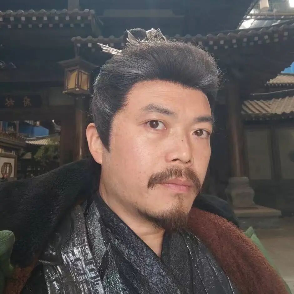 ▲吴维斌的古装扮相。受访者供图