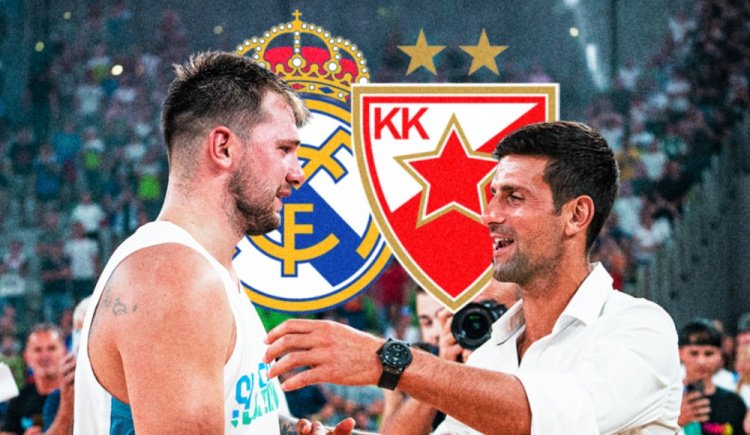 欧媒：东契奇与德约科维奇后天将观战皇马VS贝尔格莱德的欧冠对战