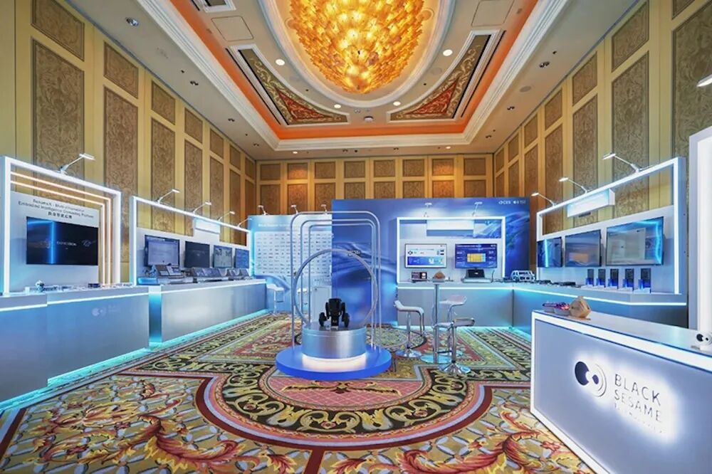 ▲CES2026 黑芝麻智能展台