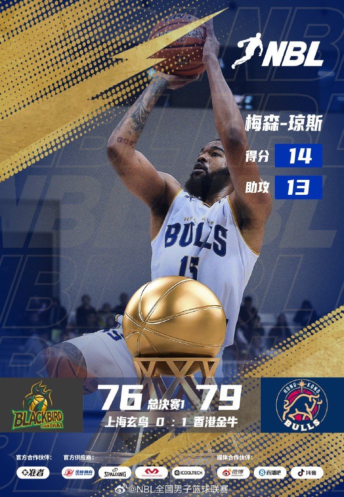 香港金牛客场逆转上海玄鸟拿下总决赛开门红！