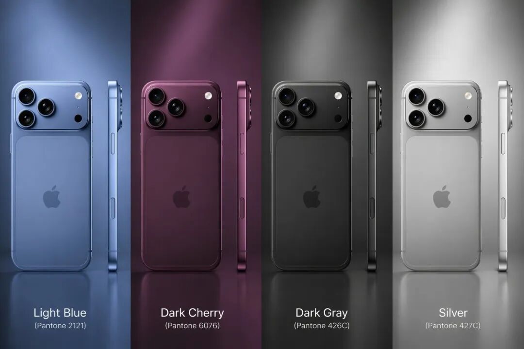 浅蓝色回归？iPhone18Pro配色曝光 | iPadmini8前瞻 全员OLED化|iPhone 18 Pro|Apple|苹果|爆料|酒 ...