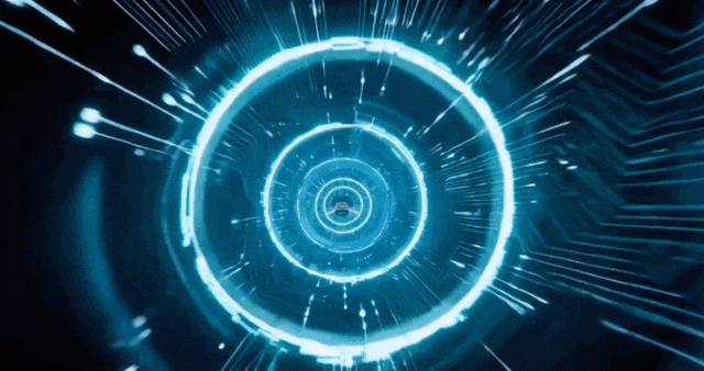 还有这种蜜汁创意,梵高变朋克在星空里漂移……看得我一愣一愣的: