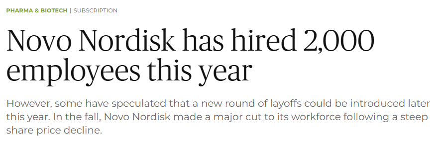  GLP-1赛道震荡：诺和诺德9000人裁员背后的技术博弈与架构重塑 企业服务