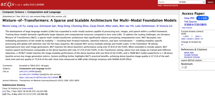 ▲ 🔗 https://arxiv.org/abs/2411.04996