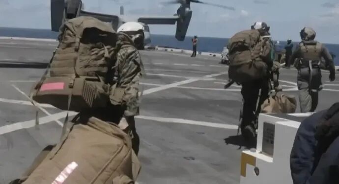 美国中央司令部：目前美军正在整个中东地区部署有史以来最全面、最强大的军力