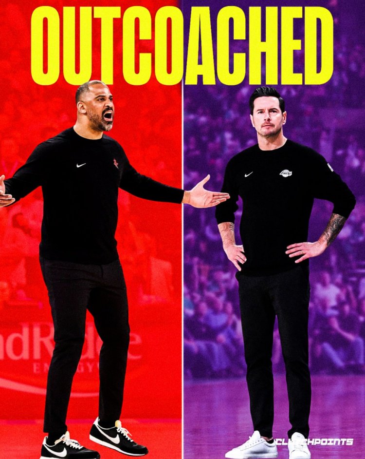 美媒：火箭两场的调整毫无效果&进攻停滞 乌度卡被雷迪克完爆