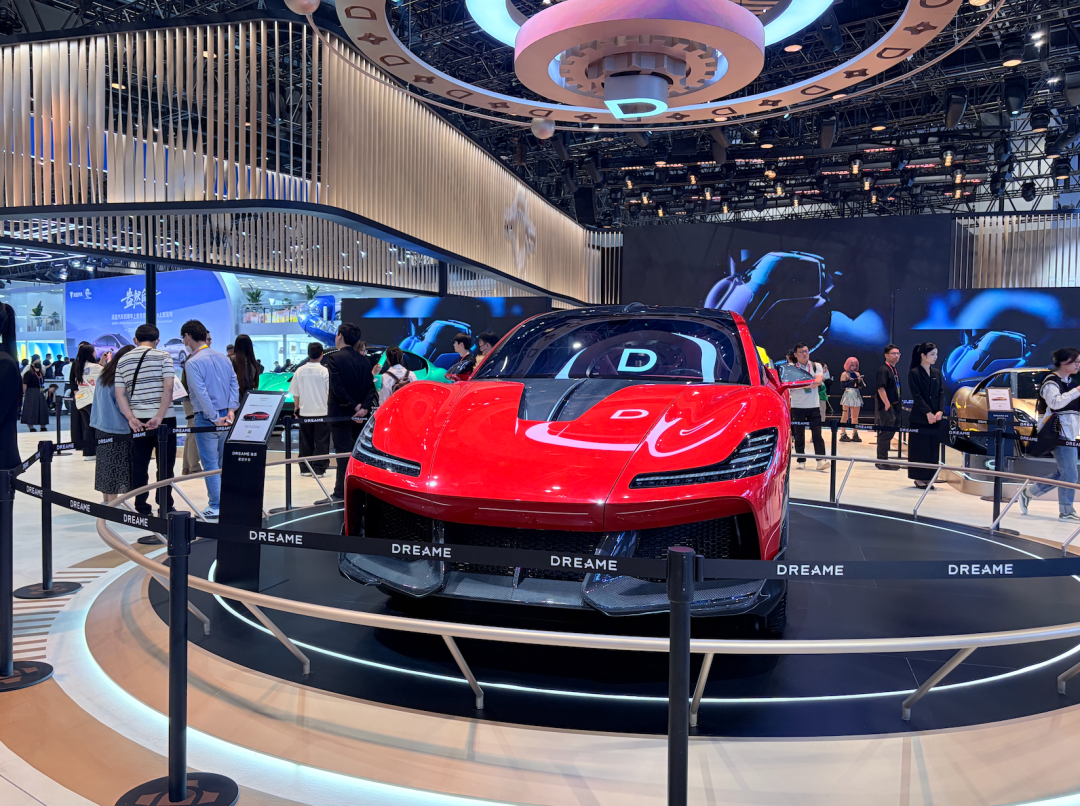 △追觅展车 图源：时代周报记者摄