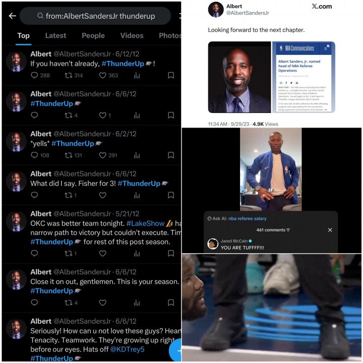 上面有人？美媒爆料：NBA裁判运营主管是15年老雷蜜！