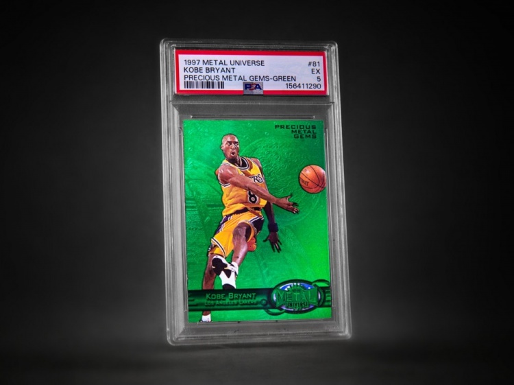 315万美元！科比稀有球星卡拍出科比系列球星卡历史最高价