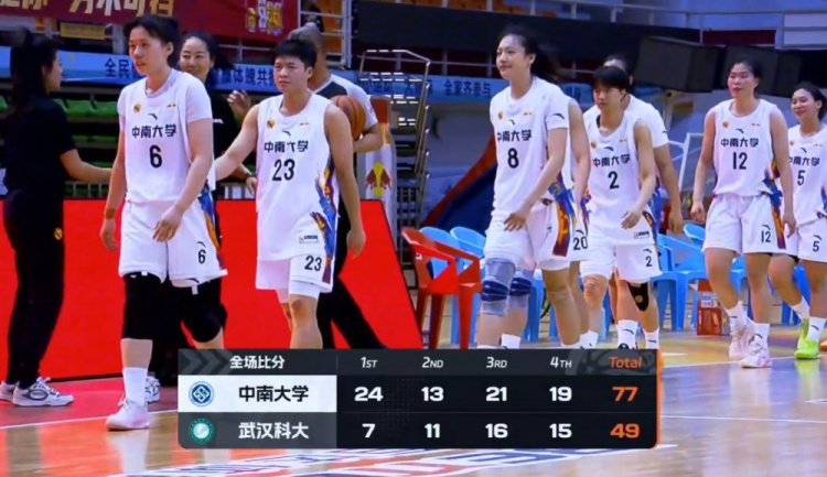 CUBAL女篮-中南大学大胜武汉科大 陈茂姿19+8 杜怡9+11+6+5断