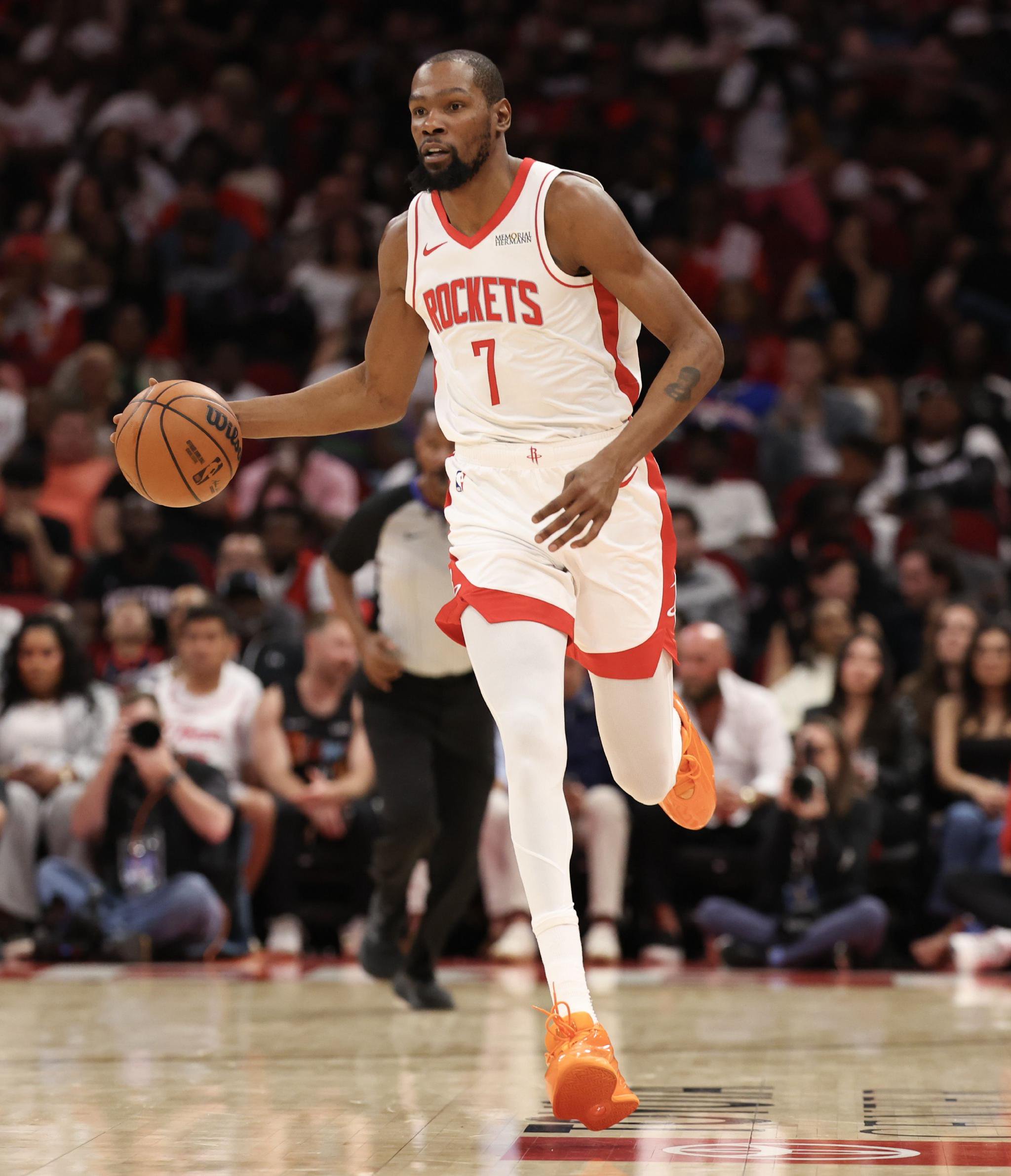 加内特：火箭不能让KD自己组织 他是大厨没时间在前台帮人点单