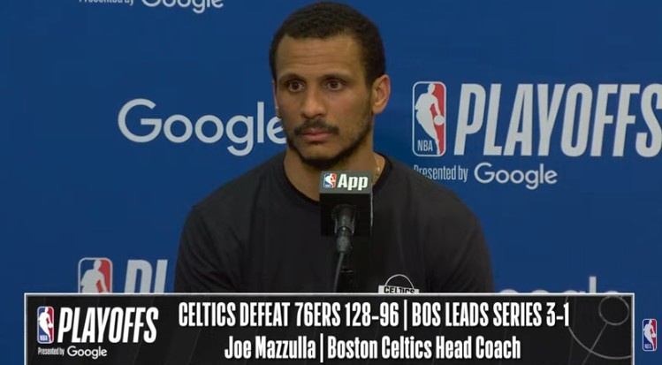 【完整版】马祖拉：无法完全防死恩比德 我们只需打出绿军篮球