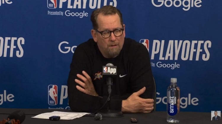 【完整版】纳斯：我们似乎总是慢半拍 没人能一对一防住任何人