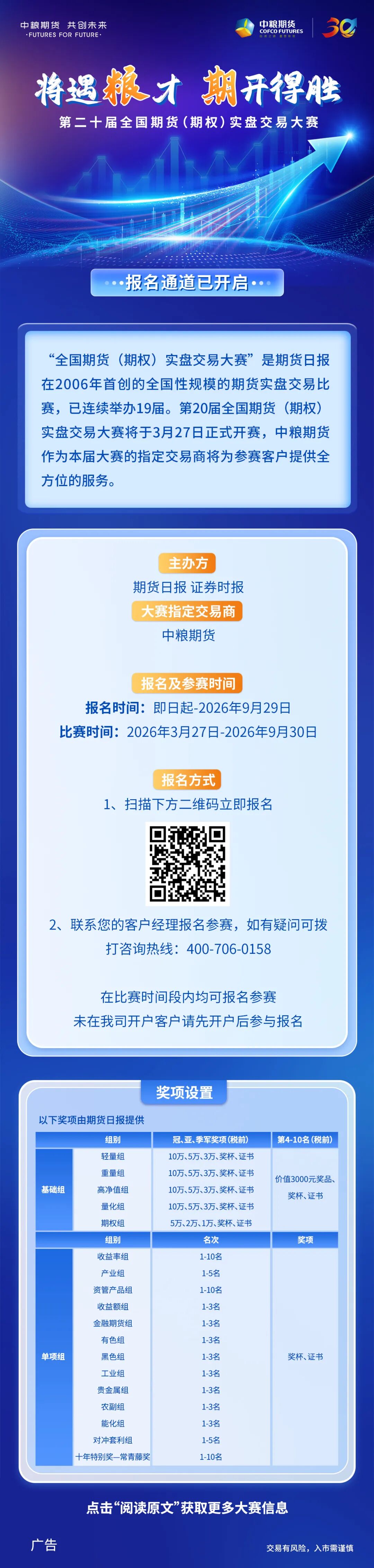 实盘大赛| 第二十届全国期货(期权)实盘交易大赛报名通道|实盘_新浪财经_新浪网