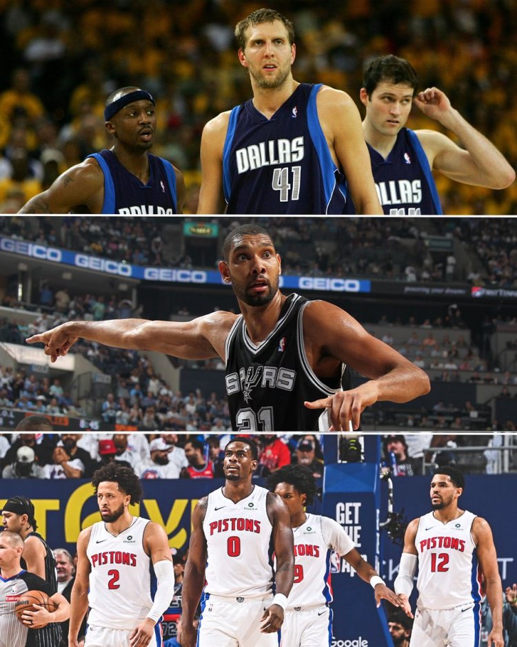 活塞第3队？史上首轮1-3落后的60胜球队都被黑八：07小牛和11马刺